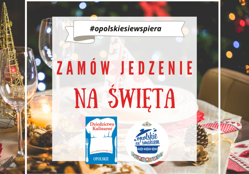 Zamów jedzenie na Święta!