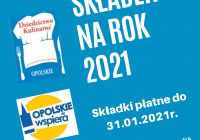 Obniżenie opłat za udział w sieci Dziedzictwo Kulinarne Opolskie w 2021 roku